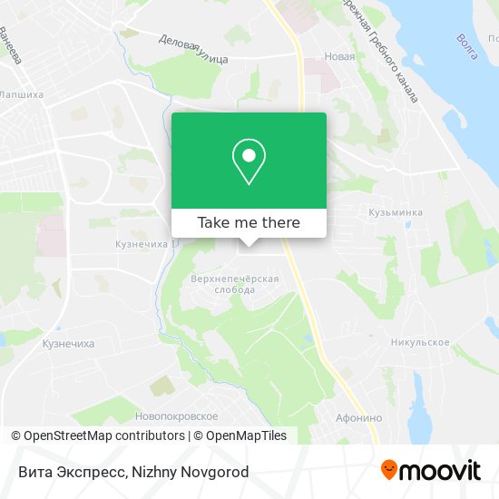 Вита Экспресс map