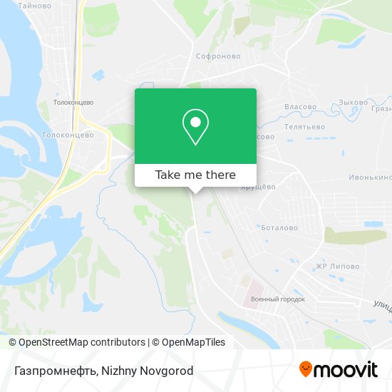 Газпромнефть map