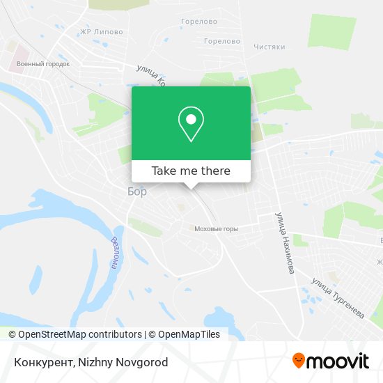 Конкурент map