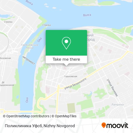 Поликлиника Уфсб map