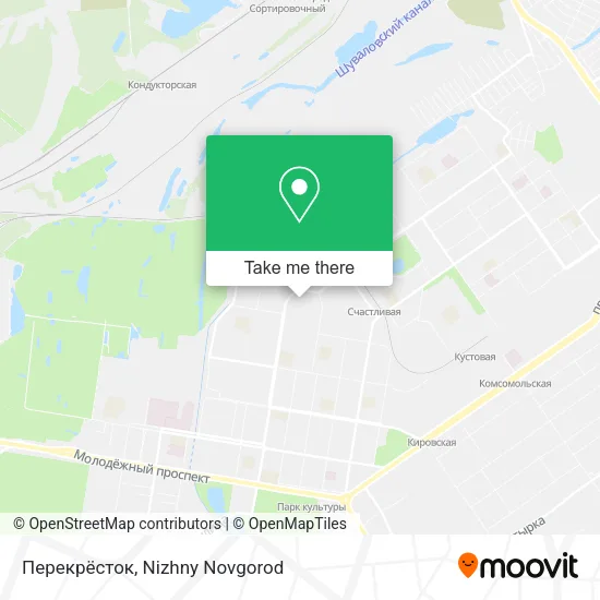 Перекрёсток map