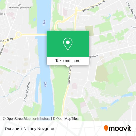 Океанис map