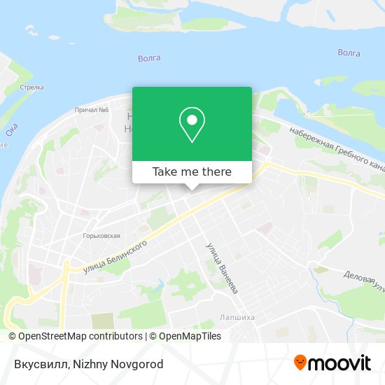 Вкусвилл map