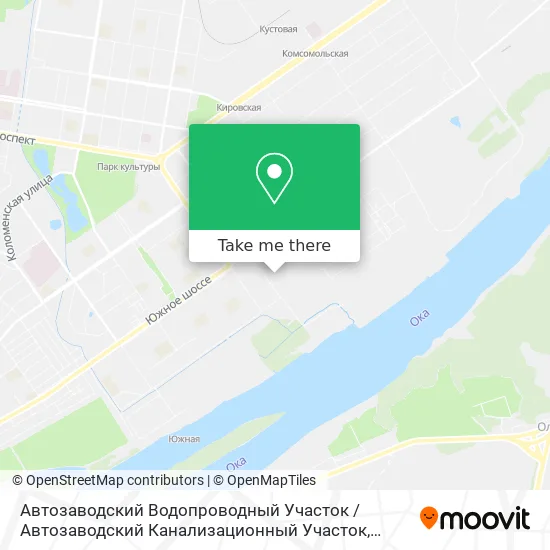 Автозаводский Водопроводный Участок / Автозаводский Канализационный Участок map