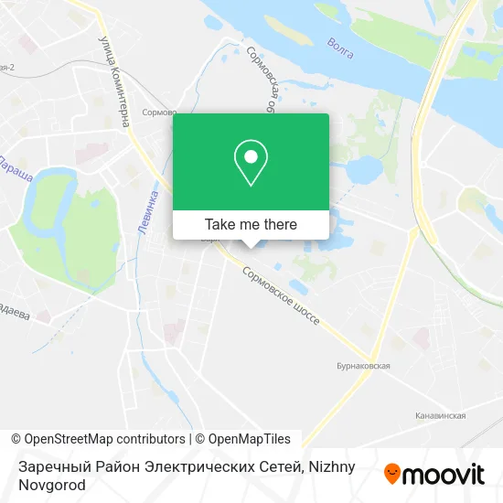 Заречный Район Электрических Сетей map