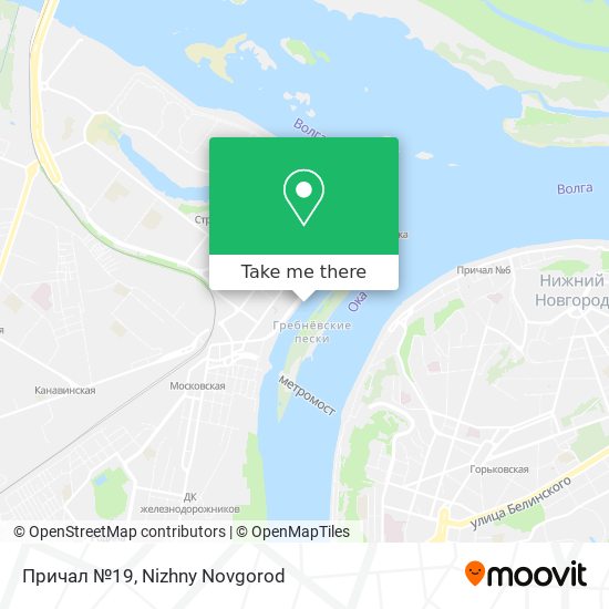 Причал №19 map