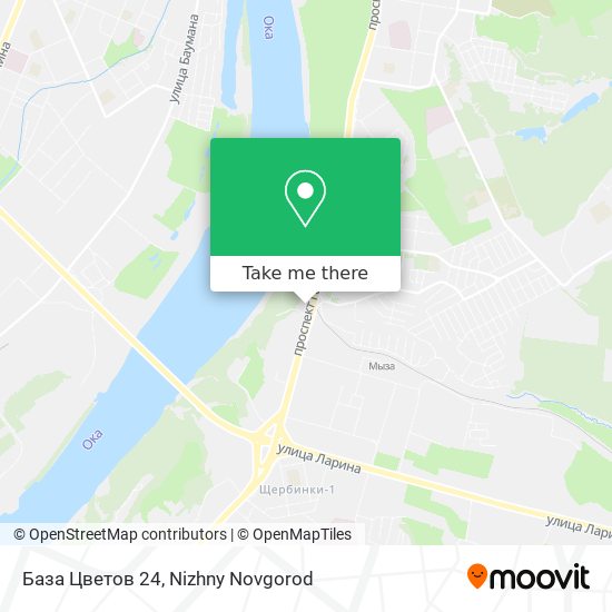 База Цветов 24 map