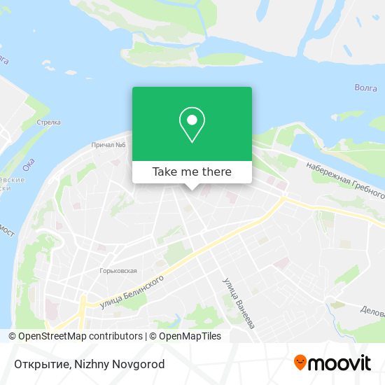 Открытие map