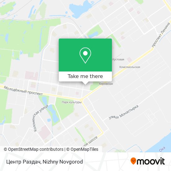 Центр Раздач map