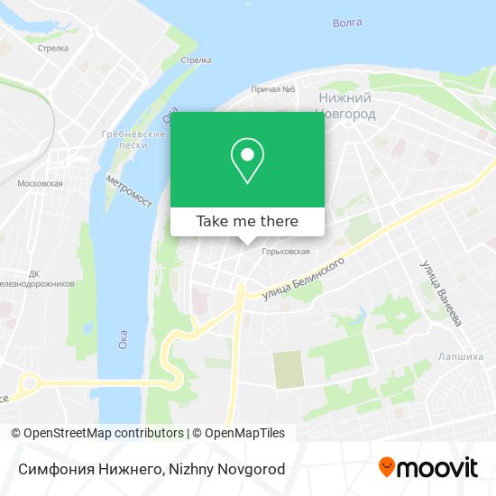 Симфония Нижнего map