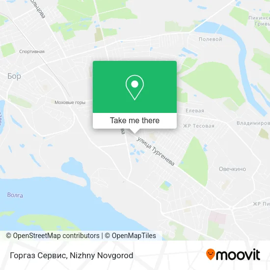 Горгаз Сервис map