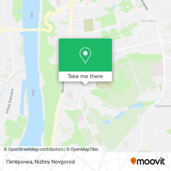 Пятёрочка map