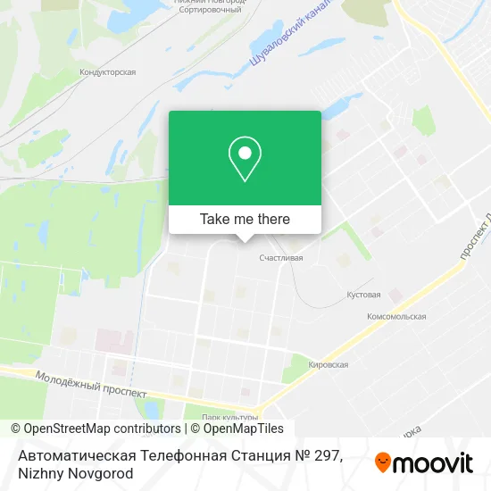 Автоматическая Телефонная Станция № 297 map