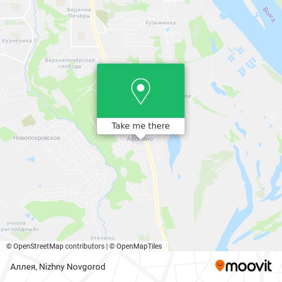Аллея map