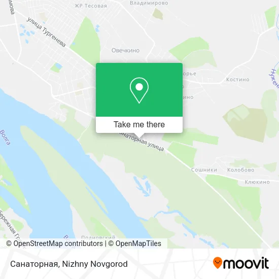 Санаторная map