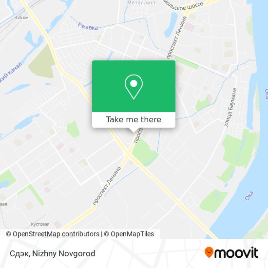 Сдэк map