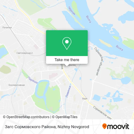 Загс Сормовского Района map