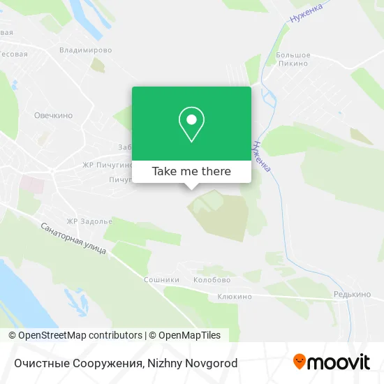 Очистные Сооружения map