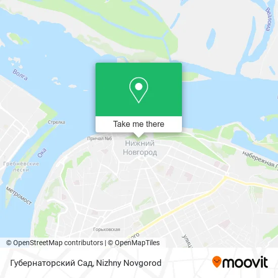 Губернаторский Сад map