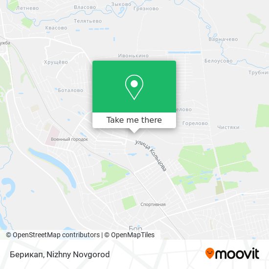 Берикап map