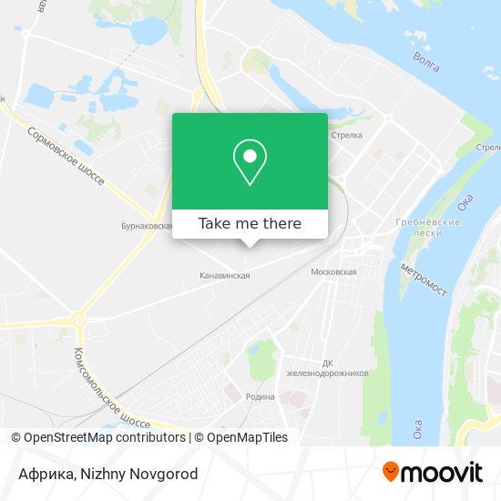 Африка map