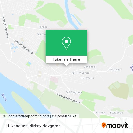 11 Колония map