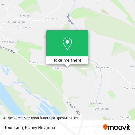 Клюкино map