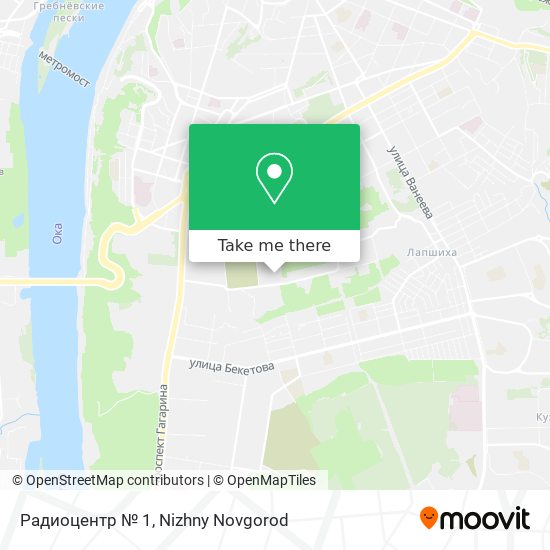 Радиоцентр № 1 map