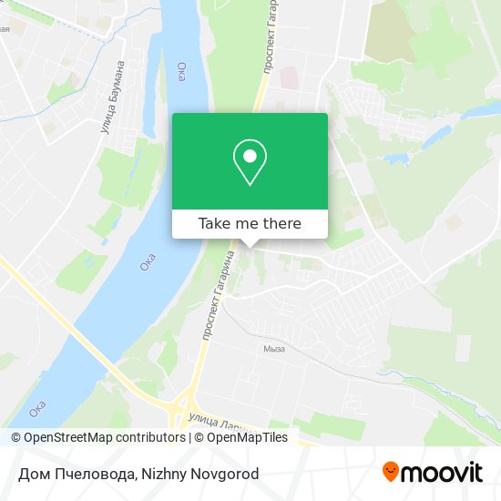 Дом Пчеловода map