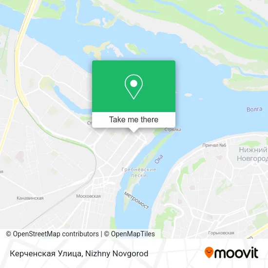 Керченская Улица map