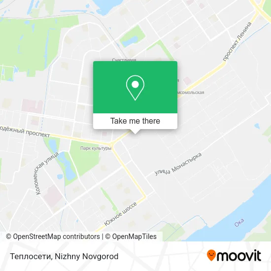 Теплосети map