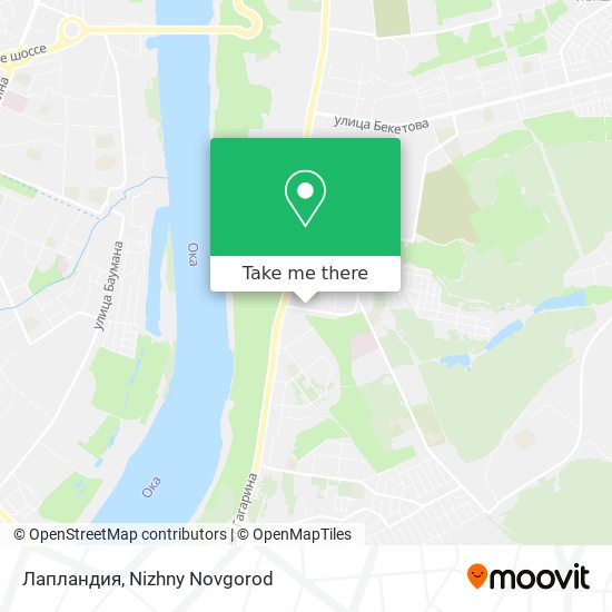 Лапландия map