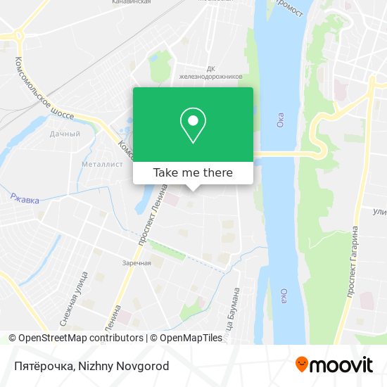 Пятёрочка map