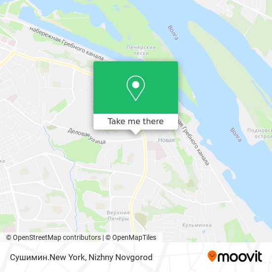 Сушимин.New York map