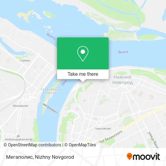 Мегаполис map