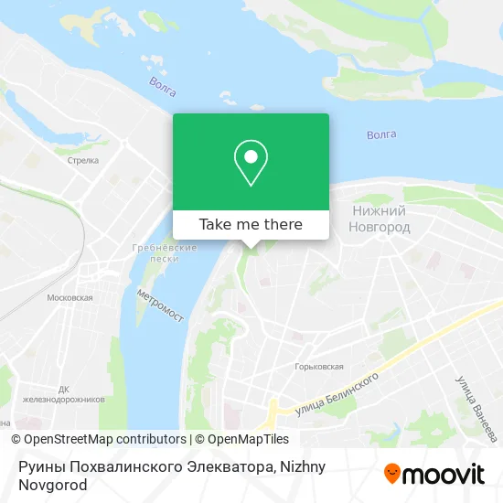 Руины Похвалинского Элекватора map
