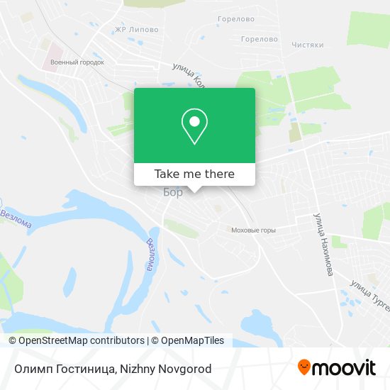 Олимп Гостиница map