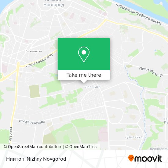 Ниитоп map