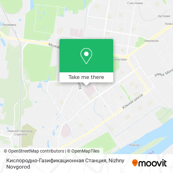Кислородно-Газификационная Станция map