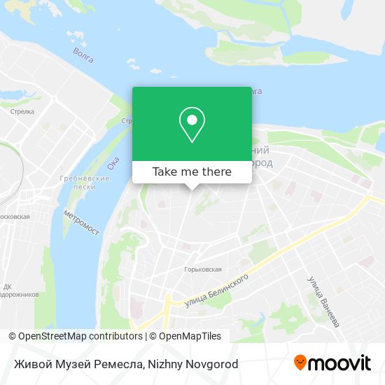 Живой Музей Ремесла map