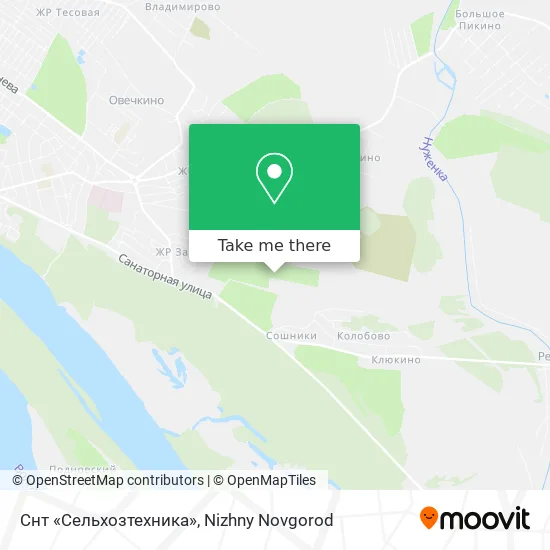 Снт «Сельхозтехника» map