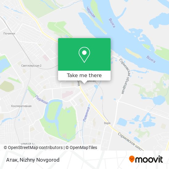 Атак map