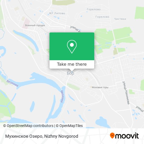 Мухинское Озеро map