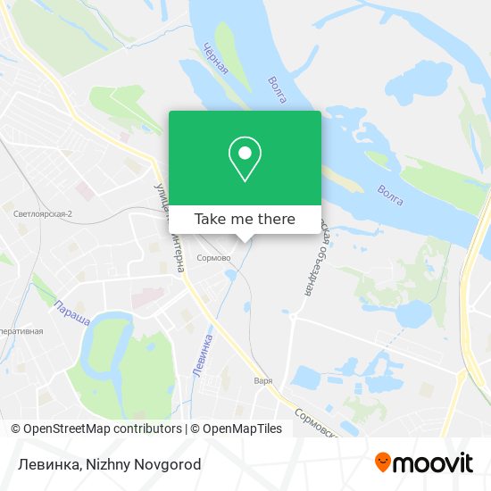 Левинка map