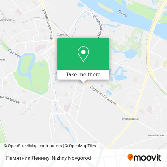 Памятник Ленину map