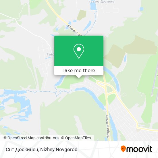 Снт Доскинец map