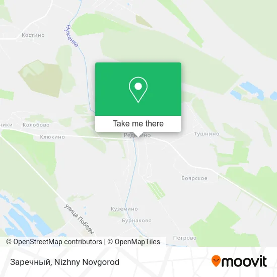 Заречный map