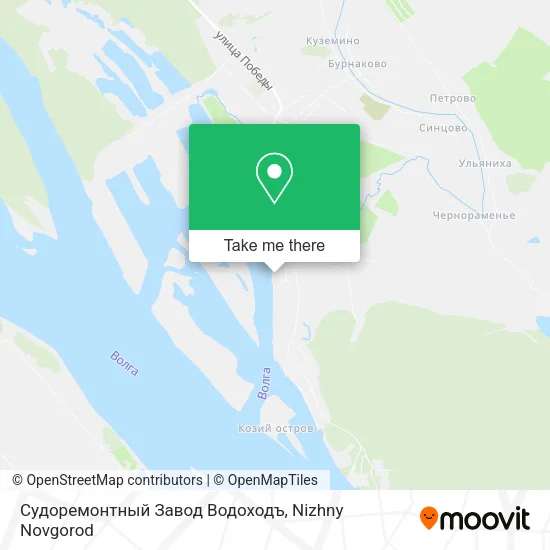 Судоремонтный Завод Водоходъ map