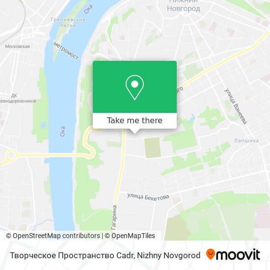 Творческое Пространство Cadr map