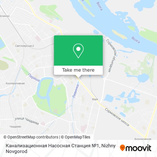 Канализационная Насосная Станция №1 map